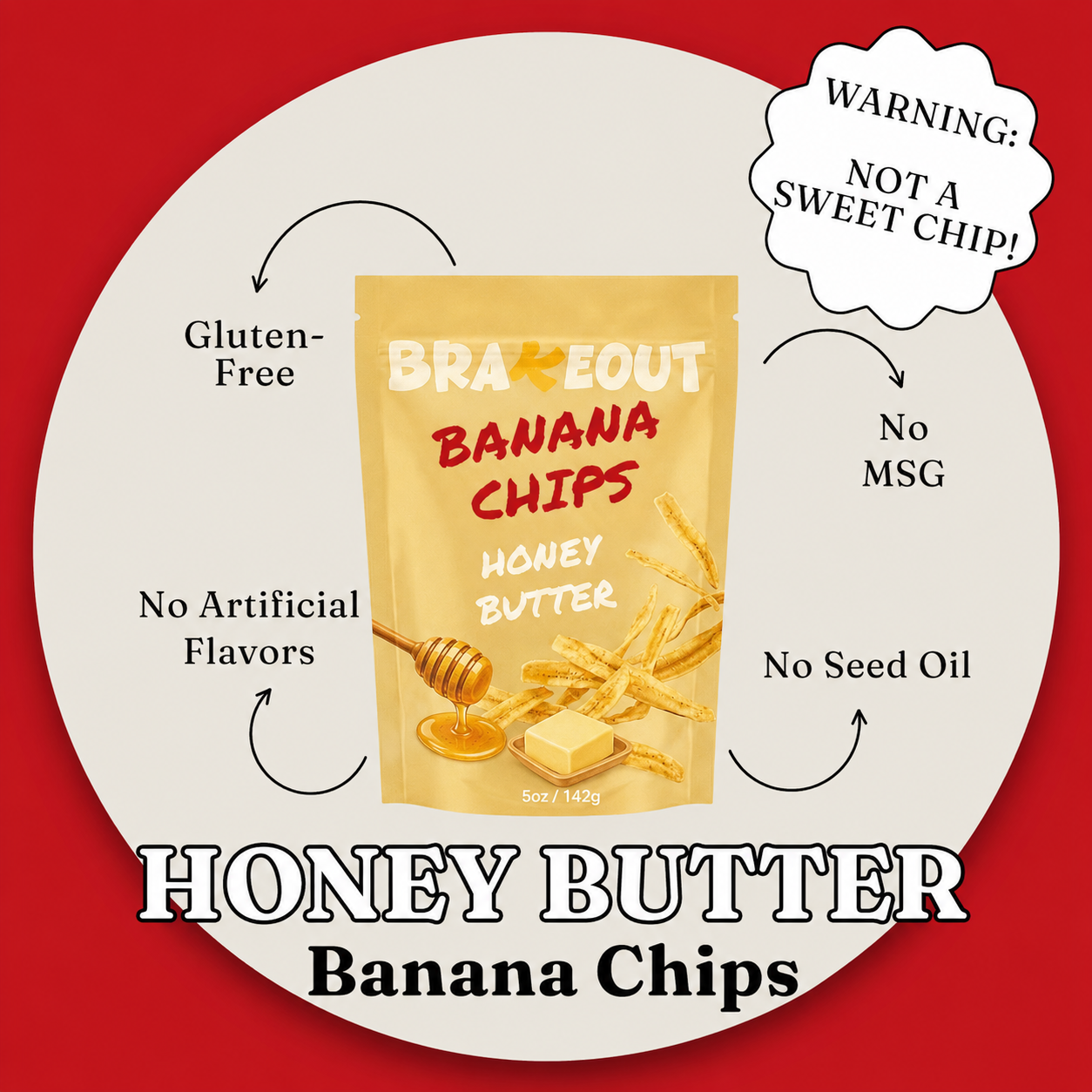 Honey Butter Banana Chips