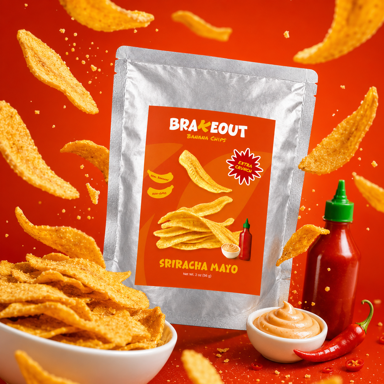 Sriracha Mayo Banana Chips