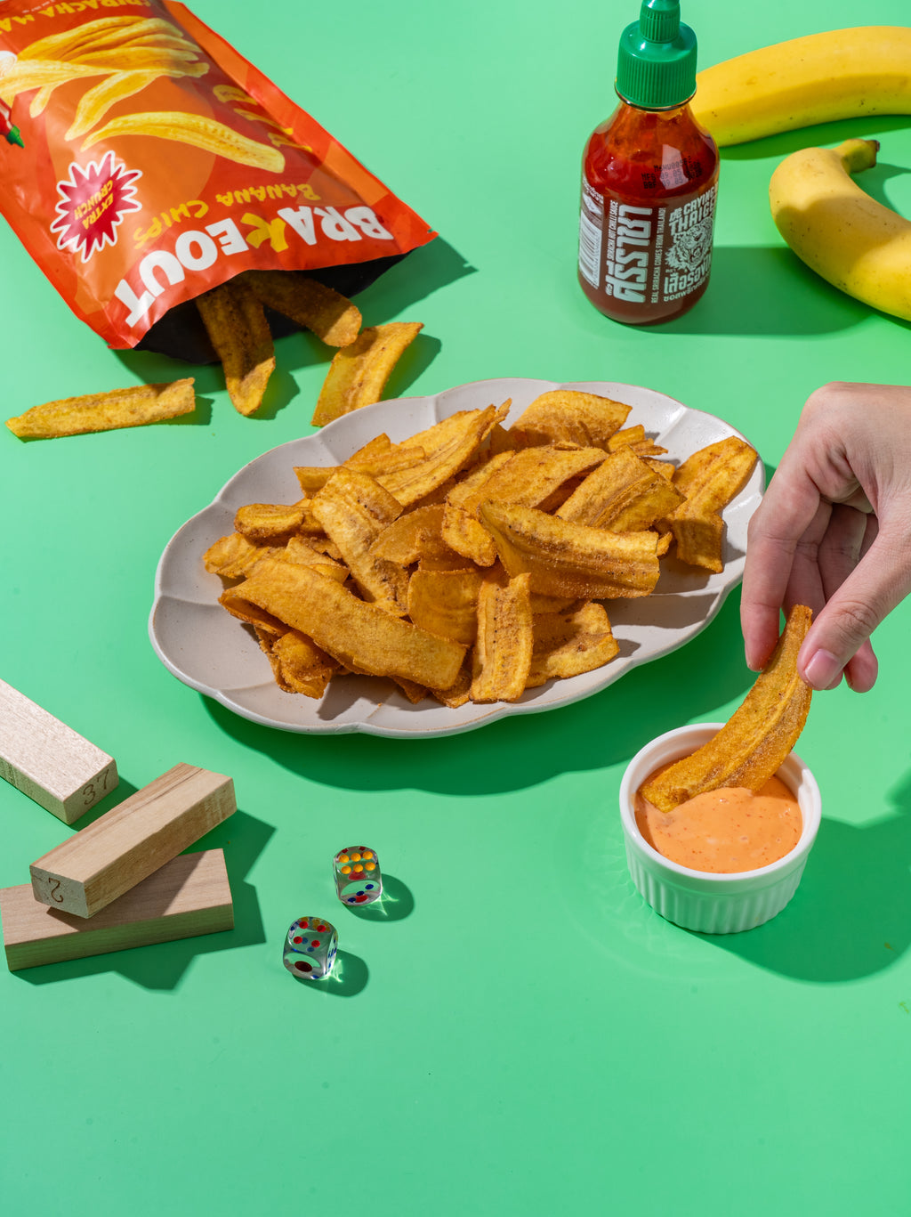 Sriracha Mayo Banana Chips (2 oz)