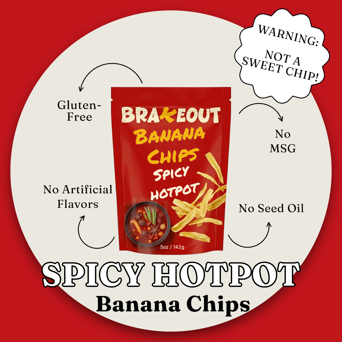 Spicy Hotpot Banana Chips