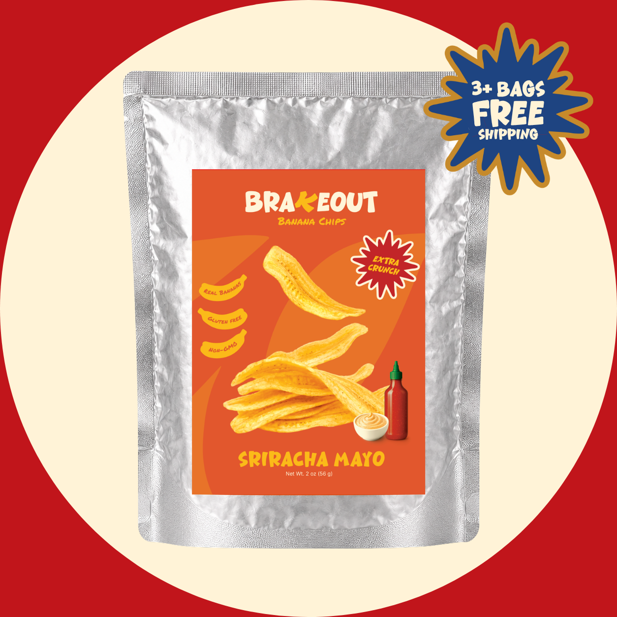 Sriracha Mayo Banana Chips
